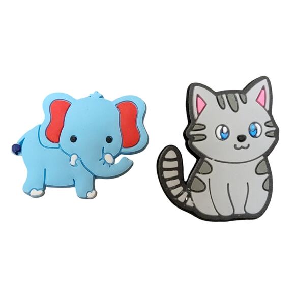 Shoe Charms Lot 14 Pc Food Animals Basketball Rubiks Cube Rose Flower Bundle - Picture 3 of 5